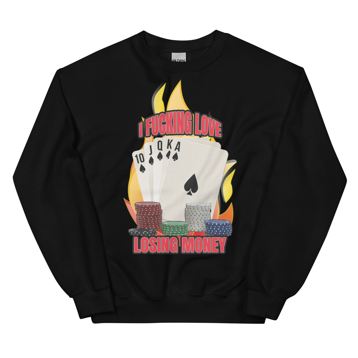 Losing Money Crewneck