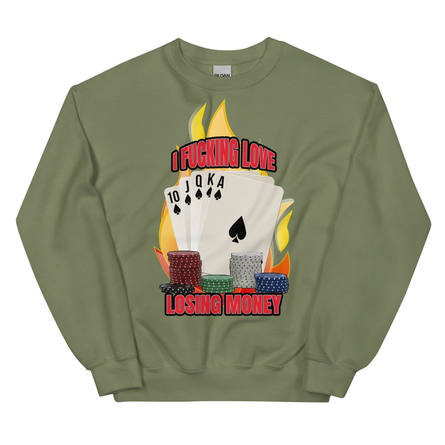 Losing Money Crewneck