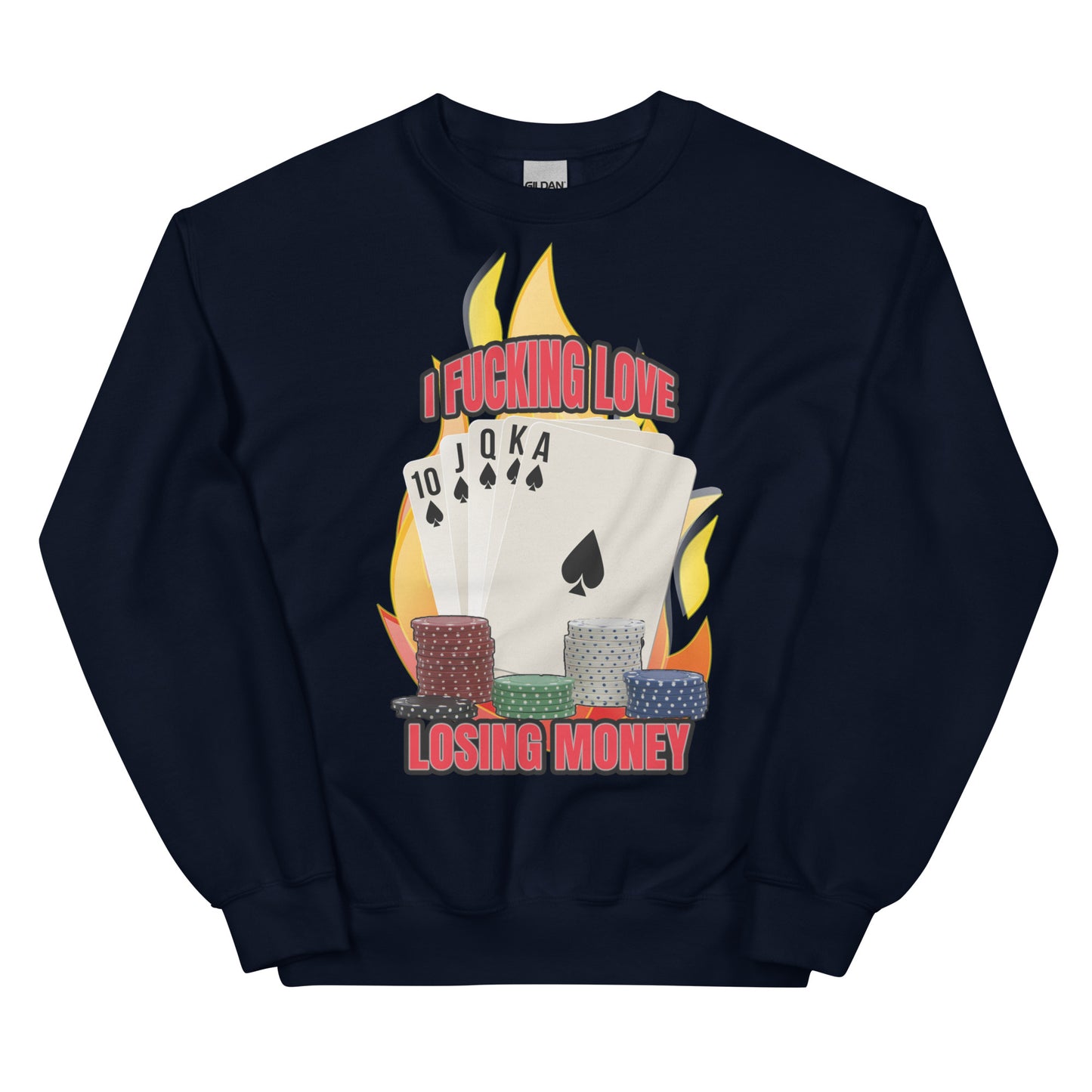 Losing Money Crewneck