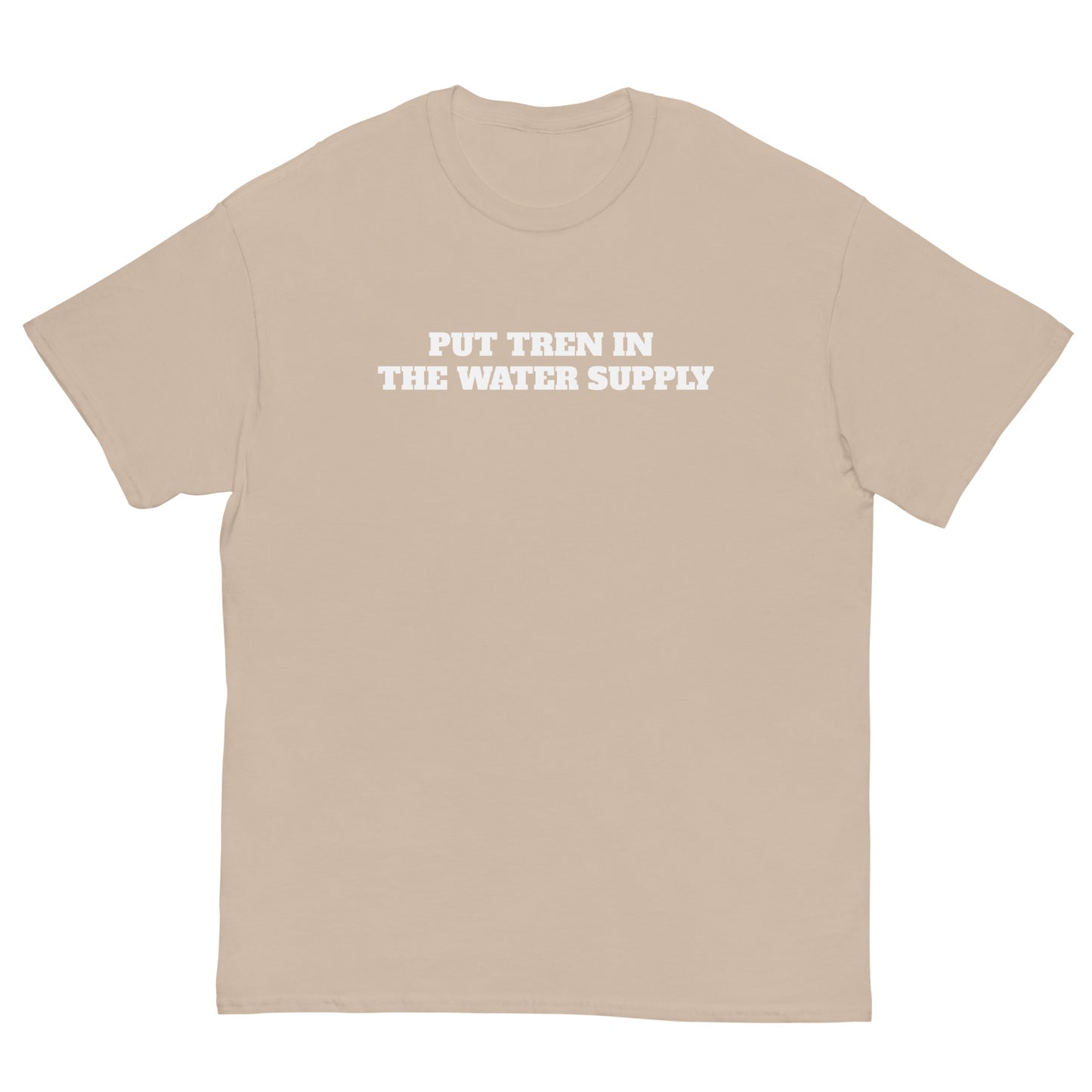 Tren In The Water Supply Budget Tee
