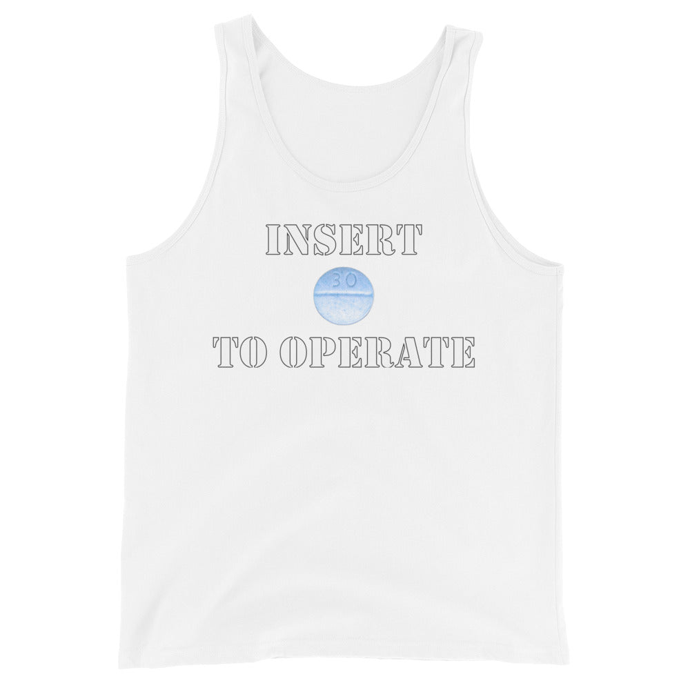 Insert Perc To Operate Tank