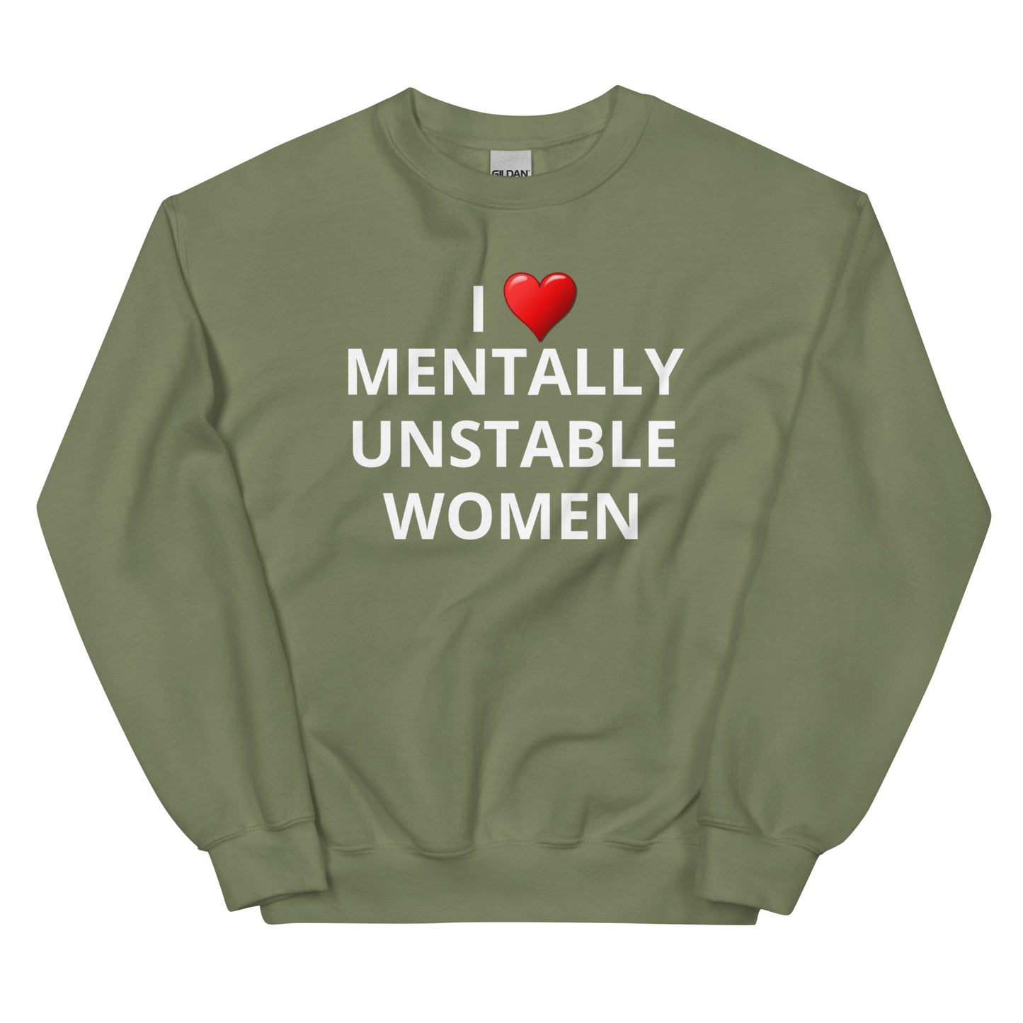 Mentally Unstable Women Crewneck