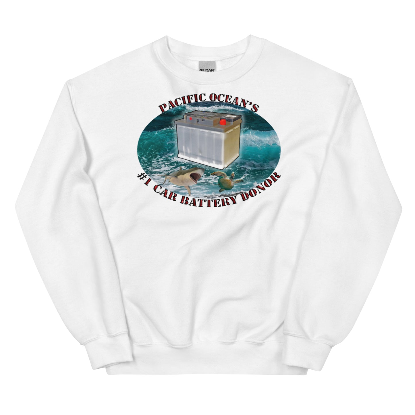 Car Battery Crewneck