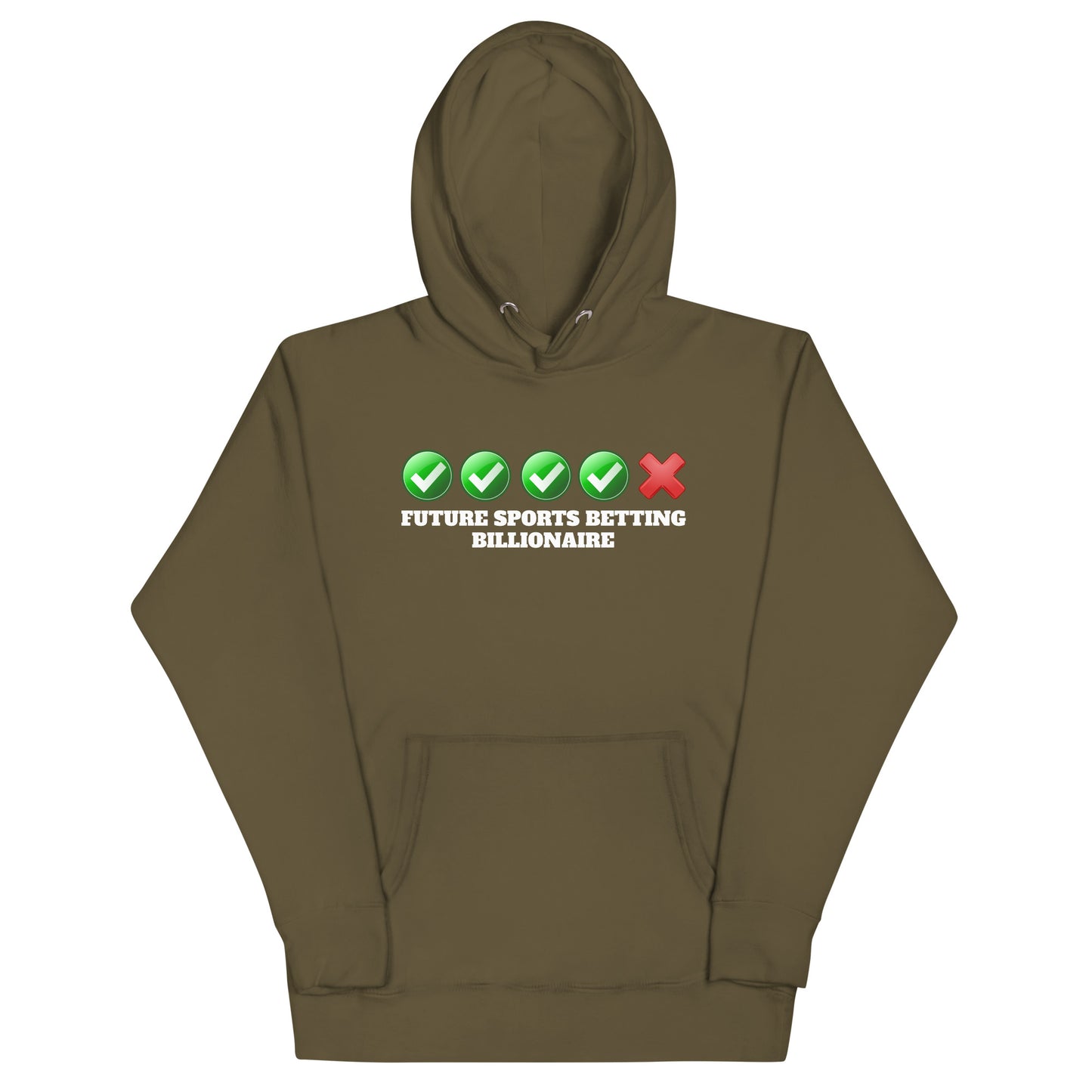 Future Sports Betting Billionaire Premium Hoodie