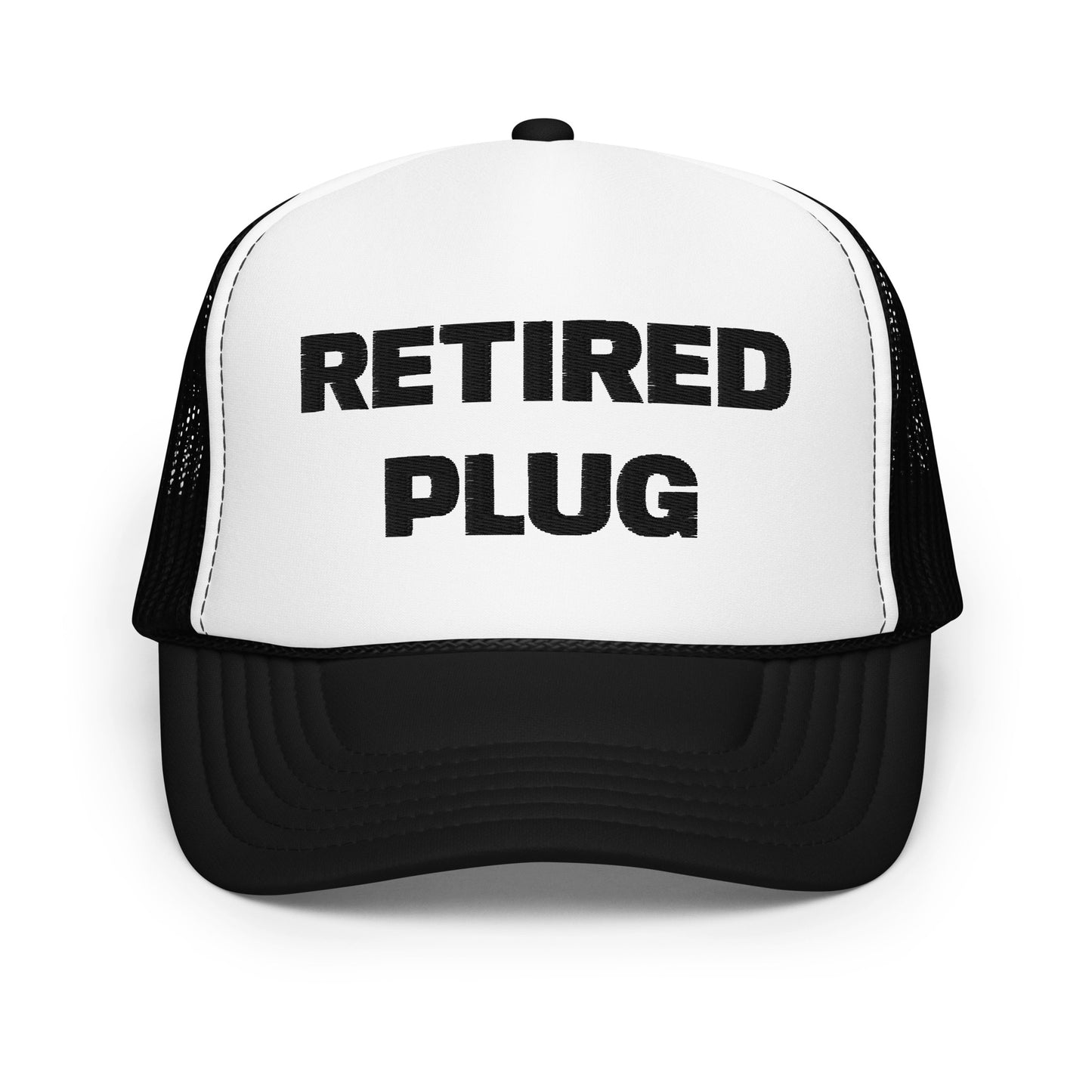 Retired Plug Foam Trucker Hat