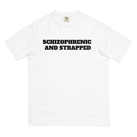 Schizophrenic And Strapped Premium Tee