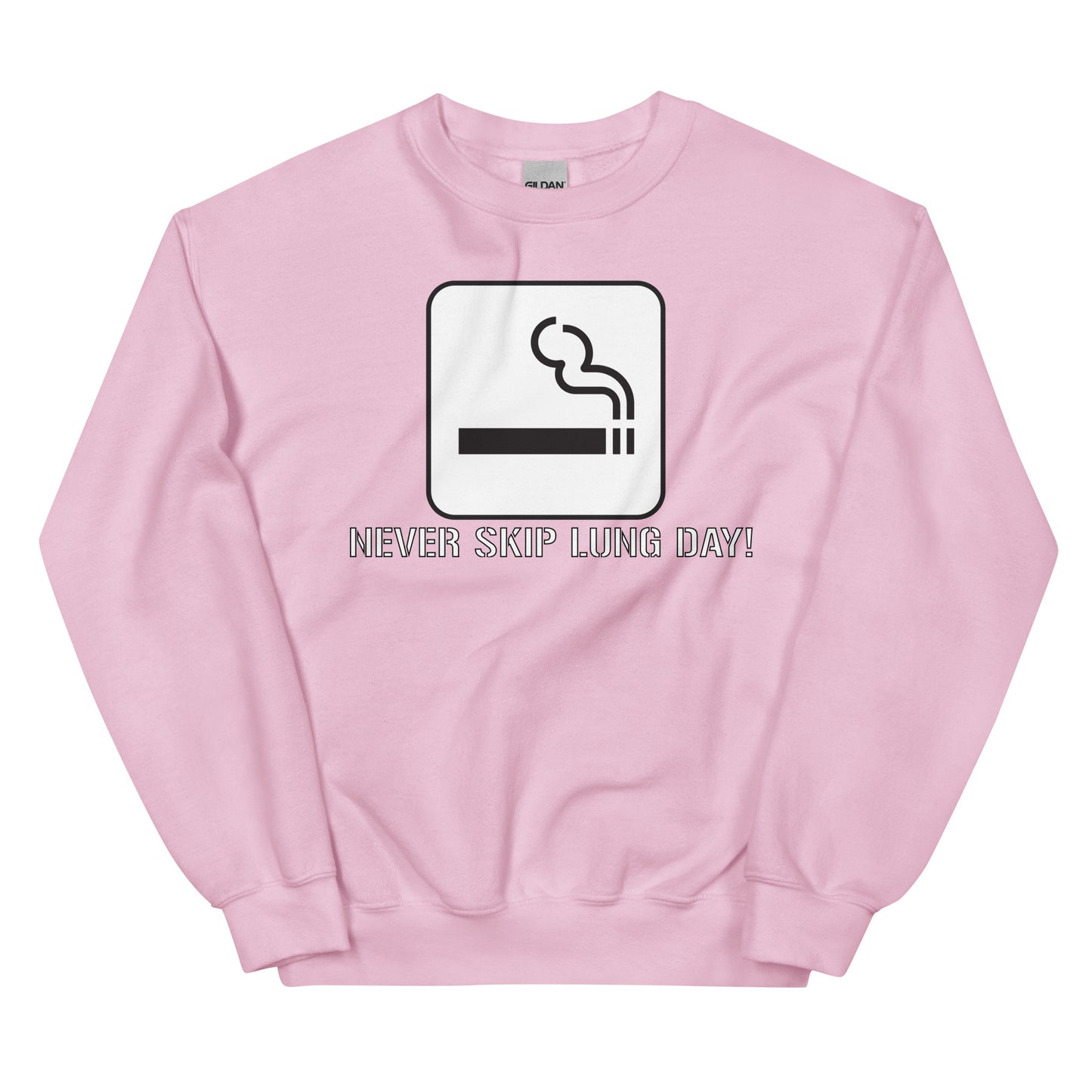 Never Skip Lung Day Crewneck