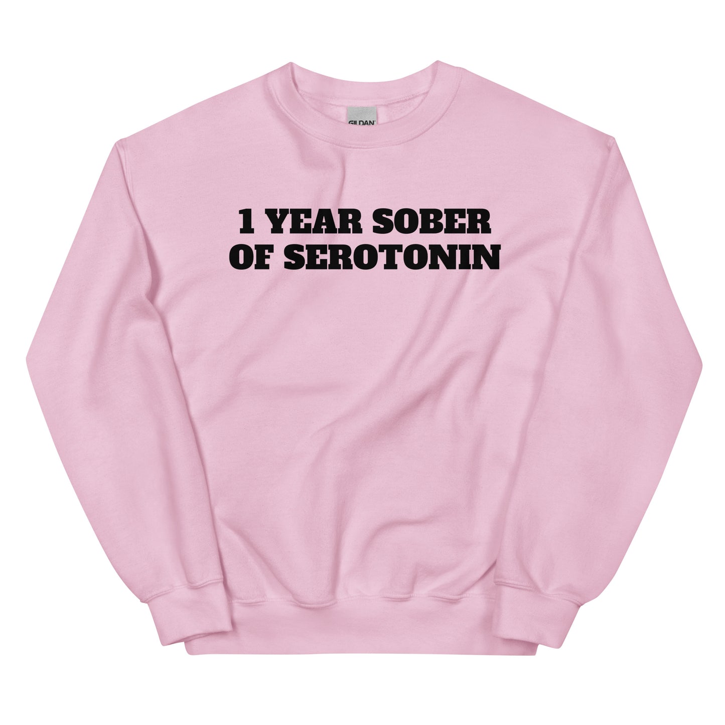 Sober Of Serotonin Crewneck