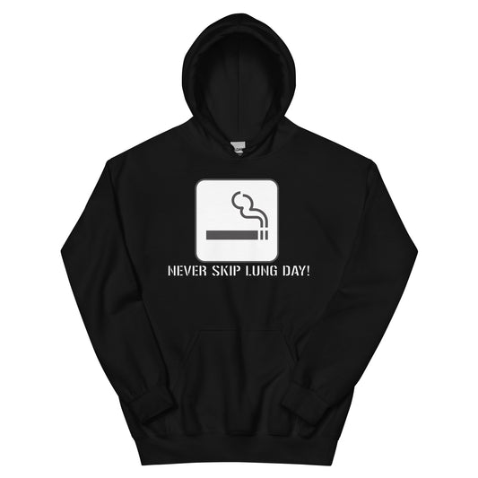 Never Skip Lung Day Budget Hoodie